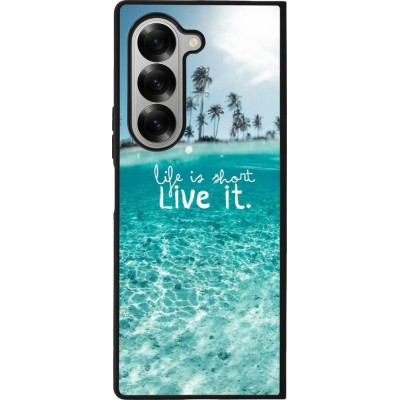 Samsung Galaxy Z Fold6 Case Hülle - Silikon schwarz Summer 18 24