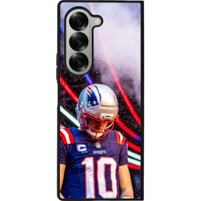 Samsung Galaxy Z Fold6 Case Hülle - Silikon schwarz Super Bowl 26 Patriots 3