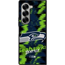 Samsung Galaxy Z Fold6 Case Hülle - Silikon schwarz Super Bowl 26 Seattle 2