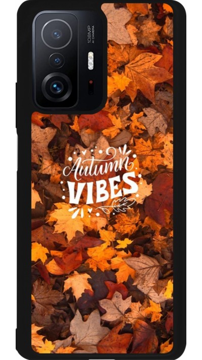 Xiaomi 11T Case Hülle - Silikon schwarz Autumn 25 Autumn vibes