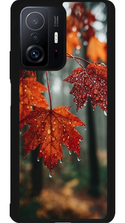Xiaomi 11T Case Hülle - Silikon schwarz Autumn 25 Rain