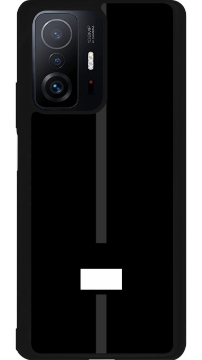 Coque Xiaomi 11T - Silicone rigide noir Canton FR noir