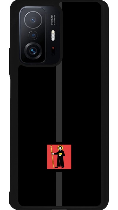 Coque Xiaomi 11T - Silicone rigide noir Canton GL noir
