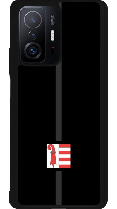 Coque Xiaomi 11T - Silicone rigide noir Canton JU noir