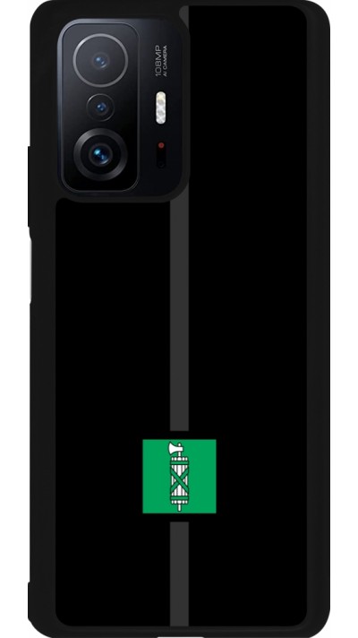 Coque Xiaomi 11T - Silicone rigide noir Canton SG noir