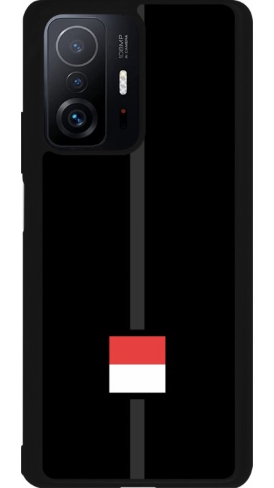 Coque Xiaomi 11T - Silicone rigide noir Canton SO noir