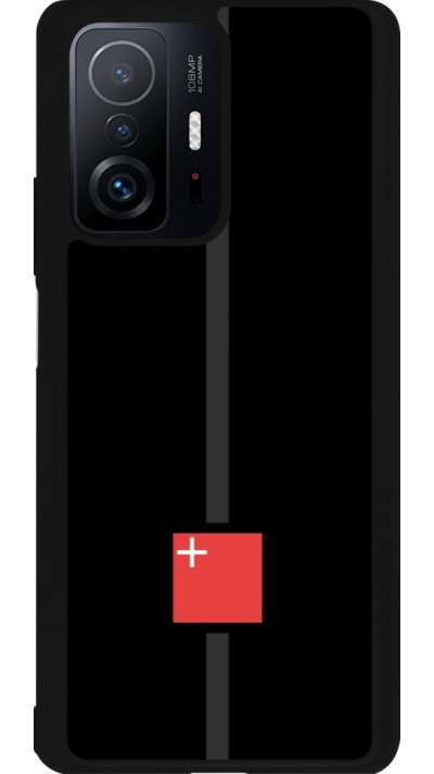 Coque Xiaomi 11T - Silicone rigide noir Canton SZ noir