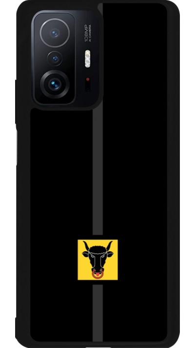 Coque Xiaomi 11T - Silicone rigide noir Canton UR noir