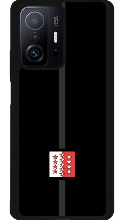 Coque Xiaomi 11T - Silicone rigide noir Canton VS noir