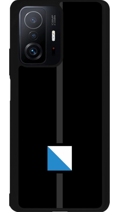 Coque Xiaomi 11T - Silicone rigide noir Canton ZH noir