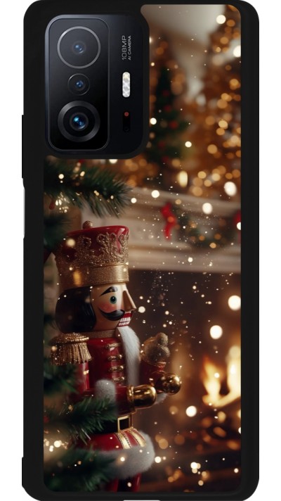 Xiaomi 11T Case Hülle - Silikon schwarz Christmas 25 Xmas Nutcracker