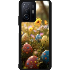 Xiaomi 11T Case Hülle - Silikon schwarz Easter 2026 Decorated eggs