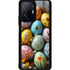 Xiaomi 11T Case Hülle - Silikon schwarz Easter 2026 Eggs with bees