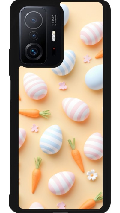 Xiaomi 11T Case Hülle - Silikon schwarz Easter 2026 Pattern Easter