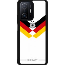 Xiaomi 11T Case Hülle - Silikon schwarz Deutschland 2026 personalisierbares Fussballtrikot