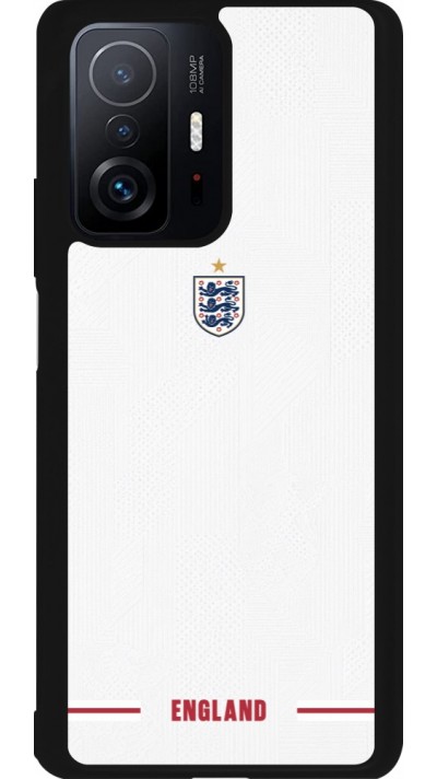 Xiaomi 11T Case Hülle - Silikon schwarz England 2026 personalisierbares Fussballtrikot