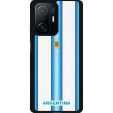 Xiaomi 11T Case Hülle - Silikon schwarz Argentinien 2026 personalisierbares Fussballtrikot