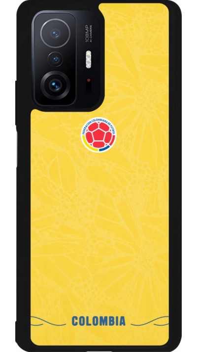 Xiaomi 11T Case Hülle - Silikon schwarz Kolumbien 2026 personalisierbares Fussballtrikot