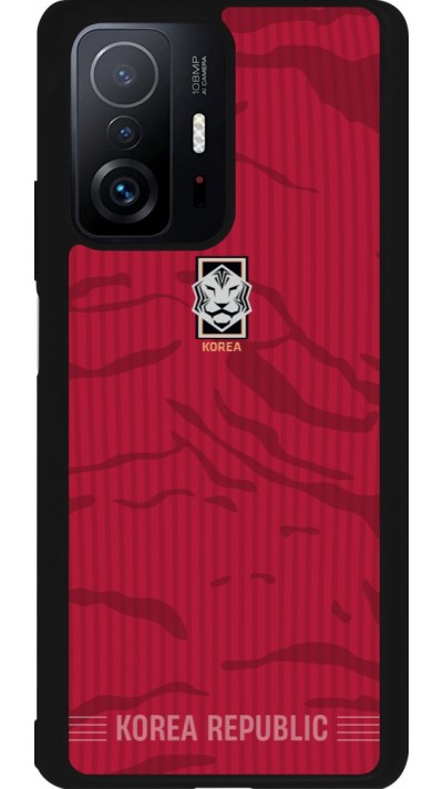 Xiaomi 11T Case Hülle - Silikon schwarz Südkorea 2026 personalisierbares Fussballtrikot