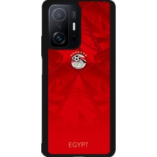 Xiaomi 11T Case Hülle - Silikon schwarz Ägypten 2026 personalisierbares Fussballtrikot