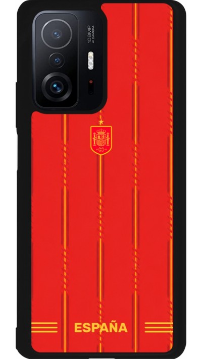 Xiaomi 11T Case Hülle - Silikon schwarz Spanien 2026 personalisierbares Fussballtrikot