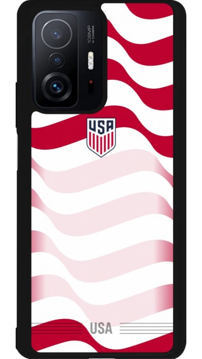 Xiaomi 11T Case Hülle - Silikon schwarz Vereinigten Staaten 2026 personalisierbares Fussballtrikot