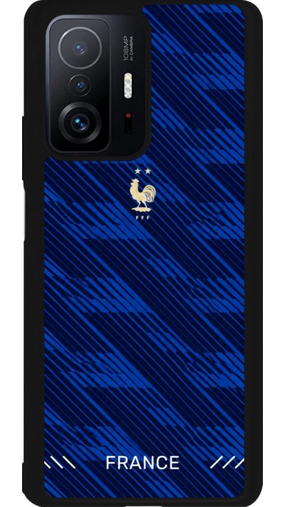 Xiaomi 11T Case Hülle - Silikon schwarz Frankreich 2026 personalisierbares Fussballtrikot