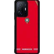 Xiaomi 11T Case Hülle - Silikon schwarz Marokko 2026 personalisierbares Fussballtrikot