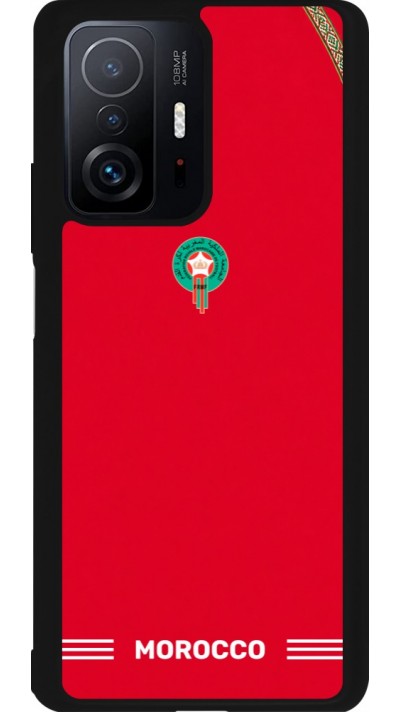 Xiaomi 11T Case Hülle - Silikon schwarz Marokko 2026 personalisierbares Fussballtrikot