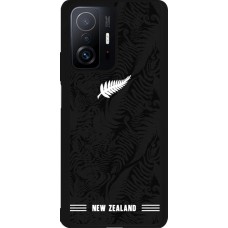 Xiaomi 11T Case Hülle - Silikon schwarz Neuseeland 2026 personalisierbares Fussballtrikot