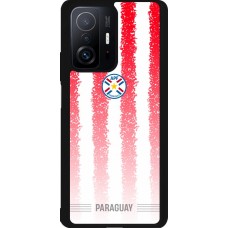 Xiaomi 11T Case Hülle - Silikon schwarz Paraguay 2026 personalisierbares Fussballtrikot