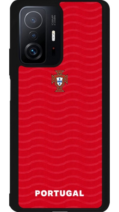 Xiaomi 11T Case Hülle - Silikon schwarz Portugal 2026 personalisierbares Fussballtrikot