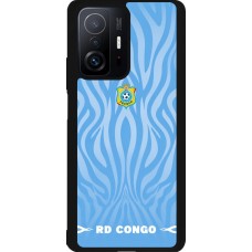 Xiaomi 11T Case Hülle - Silikon schwarz Demokratische Republik Kongo 2026 personalisierbares Fussballtrikot