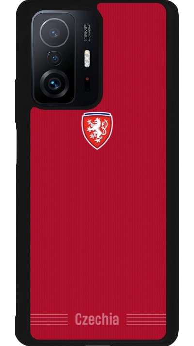 Xiaomi 11T Case Hülle - Silikon schwarz Tschechische Republik 2026 personalisierbares Fussballtrikot