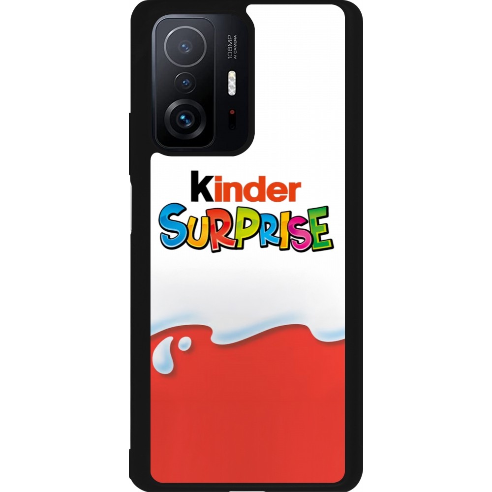 Xiaomi 11T Case Hülle - Silikon schwarz Kinder Surprise