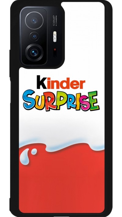 Coque Xiaomi 11T - Silicone rigide noir Kinder Surprise Coque Xiaomi 11T - Silicone rigide noir Kinder Surprise
