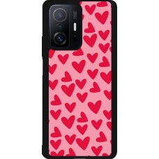 Xiaomi 11T Case Hülle - Silikon schwarz Mom 2024 kleine Herzen