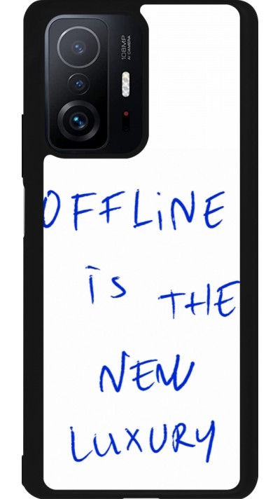 Xiaomi 11T Case Hülle - Silikon schwarz Offline is the new luxury