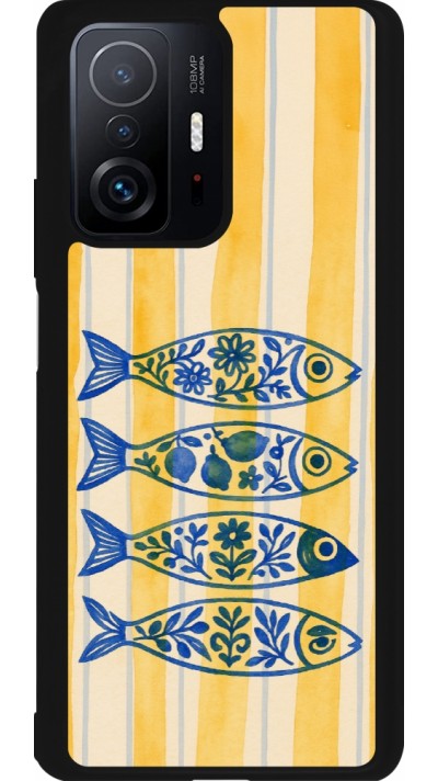 Xiaomi 11T Case Hülle - Silikon schwarz Portuguese fish 2026