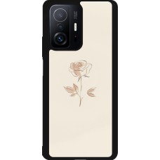 Xiaomi 11T Case Hülle - Silikon schwarz Rosa Sand Minimalistisch