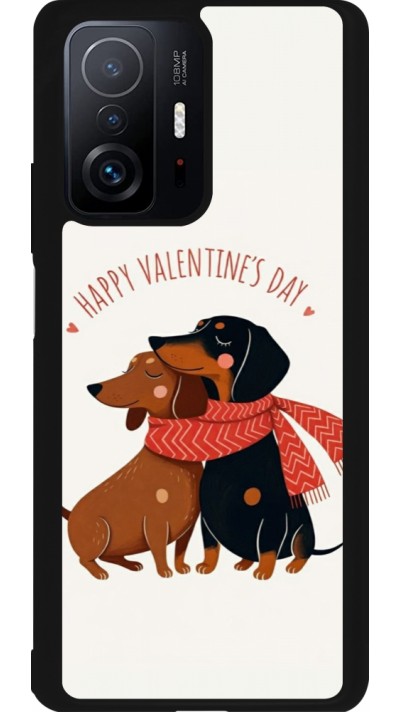 Xiaomi 11T Case Hülle - Silikon schwarz Saint Valentines Day 26 Happy Valentine