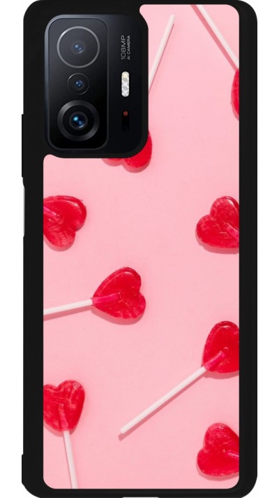 Xiaomi 11T Case Hülle - Silikon schwarz Saint Valentines Day 26 Lollipop
