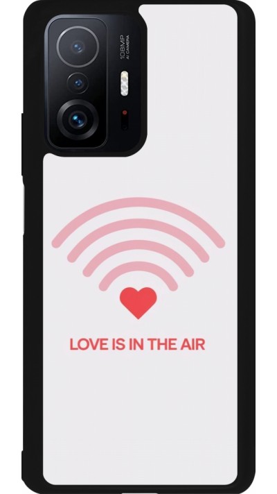 Xiaomi 11T Case Hülle - Silikon schwarz Saint Valentines Day 26 Love is in the air