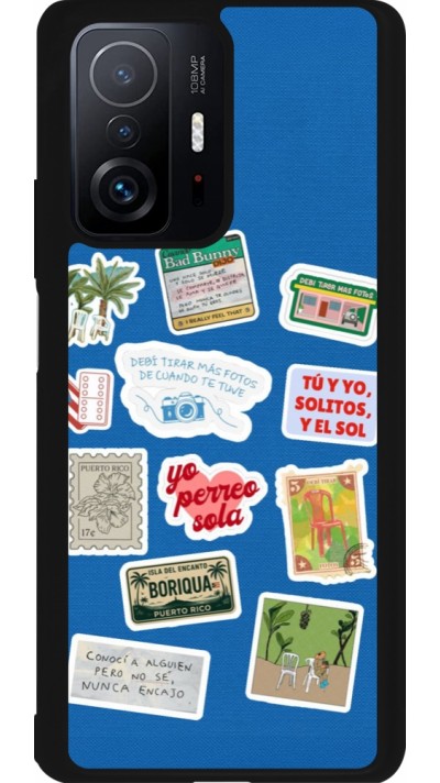 Xiaomi 11T Case Hülle - Silikon schwarz Seals of the Dominican Republic DTMF