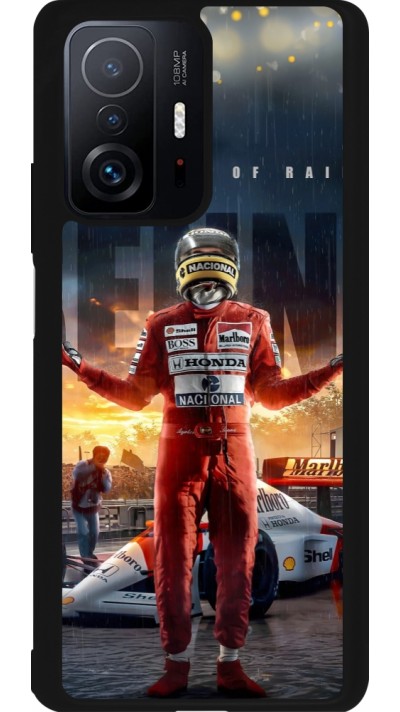 Xiaomi 11T Case Hülle - Silikon schwarz Senna The King of Rain