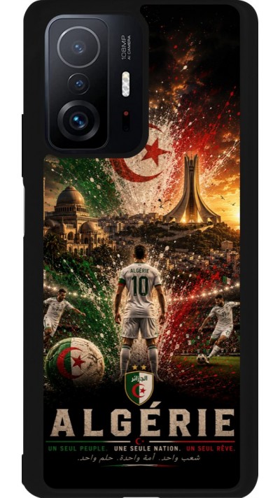 Xiaomi 11T Case Hülle - Silikon schwarz Fussball Algerien splash 2026