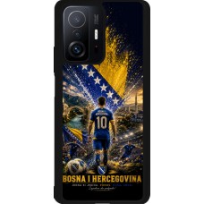 Xiaomi 11T Case Hülle - Silikon schwarz Fussball Bosnien und Herzegowina splash 2026