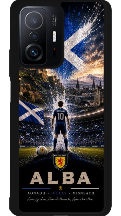 Xiaomi 11T Case Hülle - Silikon schwarz Fussball Schottland splash 2026