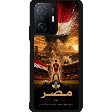 Xiaomi 11T Case Hülle - Silikon schwarz Fussball Ägypten splash 2026