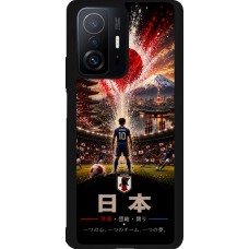 Xiaomi 11T Case Hülle - Silikon schwarz Fussball Japan splash 2026